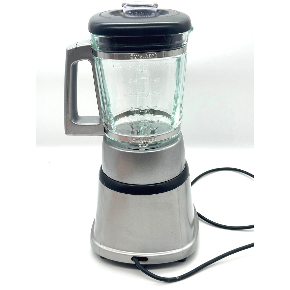 Cuisinart SmartPower Premier Blender CB-600SILPC Silver 600W 50oz Glass w/ cover - Picture 5 of 15